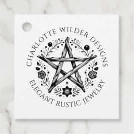Wiccan heidense sieraden bedankjes labels