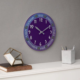 Wiccan Holiday Clock Grote Klok