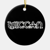Wiccan Keramisch Ornament (Voorkant)