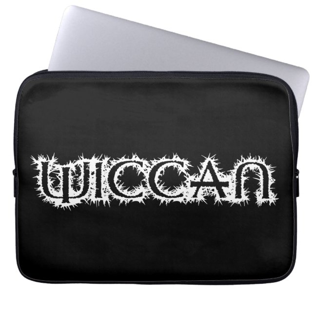 Wiccan Laptop Sleeve (Voorkant)