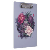 Wiccan Lavendel Pyrenees Pentacle Pocket Map Klembord (Rechts)