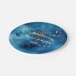 Wiccan Magic Constellation Ongewone bruiloft Papieren Bordje