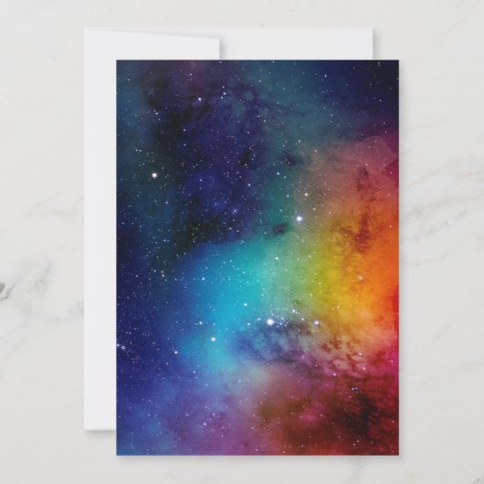 Wiccan Magic Ongewone bruiloft Kaart (Achterkant)