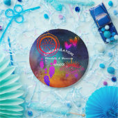 Wiccan Magic Ongewone bruiloft Papieren Bordje (Feest)