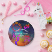 Wiccan Magic Ongewone bruiloft Papieren Bordje (Feest)