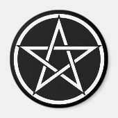 Wiccan & Magick Pentagram Pentacle - M1 Magneet (Voorkant)