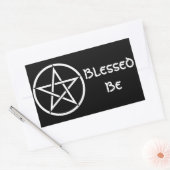 Wiccan & Magick Pentagram Pentacle - M1 Rechthoekige Sticker (Envelop)