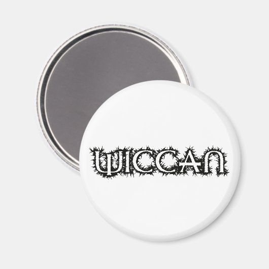 Wiccan Magneet (Voorkant / Achterkant)