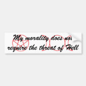 Wiccan Morality Bumpersticker (Voorkant)