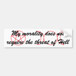 Wiccan Morality Bumpersticker