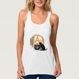 Wiccan Pagan Cat T-shirt