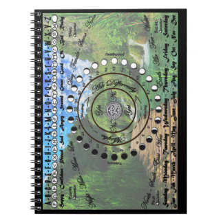 Wiccan Pagan Pendulum Chart Notitieboek