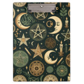 Wiccan Pattern 2 Klembord (Voorkant)