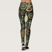 Wiccan Pattern 2 Leggings (Achterkant)