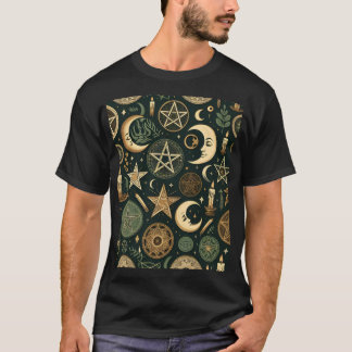 Wiccan Pattern 2 T-shirt