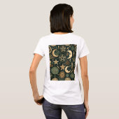 Wiccan Pattern 2 T-shirt (Achterkant volledig)