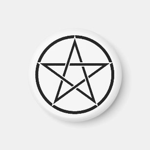 Wiccan Pentacle (Pentagram) Magneet
