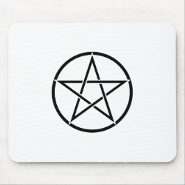 Wiccan Pentacle (Pentagram) Muismat