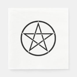 Wiccan Pentacle (Pentagram) Servet