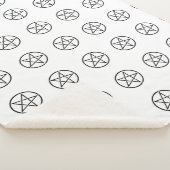 Wiccan Pentacle (Pentagram) Sherpa Deken (3/4)