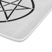 Wiccan Pentacle (Pentagram) Snijplank (Hoek)