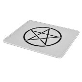 Wiccan Pentacle (Pentagram) Snijplank (Hoek)