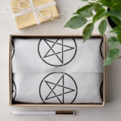 Wiccan Pentacle (Pentagram) Tissuepapier (Geschenk)