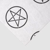 Wiccan Pentacle (Pentagram) Tissuepapier (Detail)