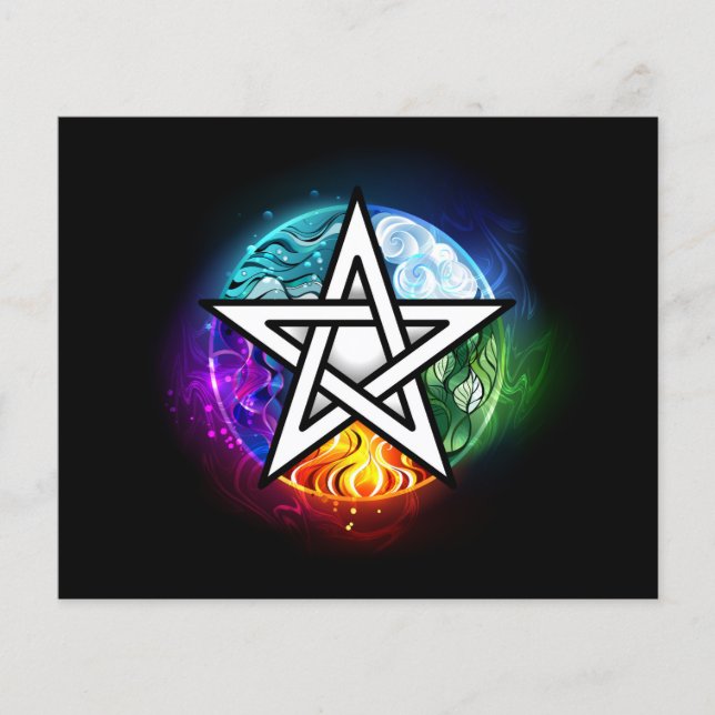 Wiccan pentagram (Voorkant)