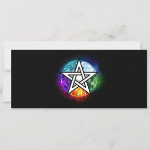 Wiccan pentagram aankondiging