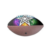 Wiccan pentagram american football (Gedraaid 270)