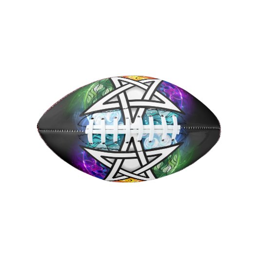 Wiccan pentagram american football (Voorkant)
