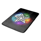 Wiccan pentagram badmat (Gekanteld)