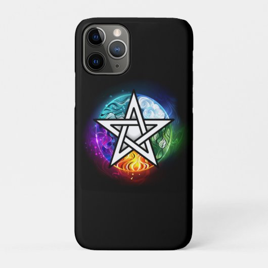 Wiccan pentagram Case-Mate iPhone case (Achterkant)