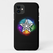 Wiccan pentagram Case-Mate iPhone case (Achterkant)