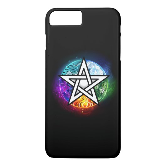 Wiccan pentagram Case-Mate iPhone case (Achterkant)