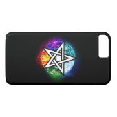 Wiccan pentagram Case-Mate iPhone case (Achterkant (Horizontaal))