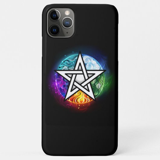 Wiccan pentagram Case-Mate iPhone case (Achterkant)