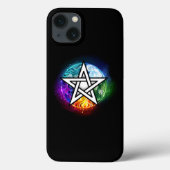Wiccan pentagram Case-Mate iPhone case (Achterkant)