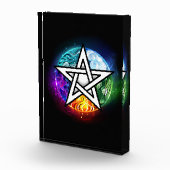 Wiccan pentagram fotoblokken (Rechts)