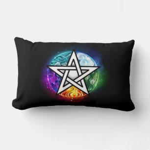 Wiccan pentagram kussen