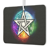 Wiccan pentagram luchtverfrisser (Links)