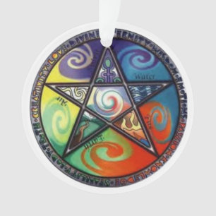 Wiccan Pentagram Ornament
