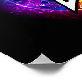 Wiccan pentagram poster (Hoek)