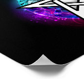 Wiccan pentagram poster (Hoek)