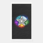 Wiccan pentagram servet (Voorkant)