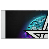 Wiccan pentagram stof (Fat Quarter)