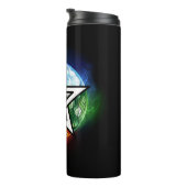 Wiccan pentagram thermosbeker (Geroteerd rechts)