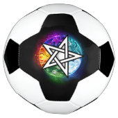 Wiccan pentagram voetbal (Gedraaid)