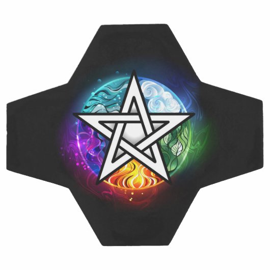 Wiccan pentagram voetbal (Enkel)